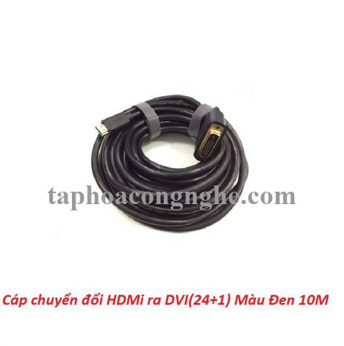 Unitek 28509 Y-C222E 10M Màu Đen Cáp Chuyển Đổi Hdmi Ra Dvi 24+1 30028509